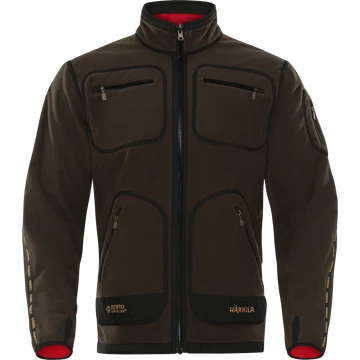 Härkila Kamko Fleece pulóver (Brown/Red)