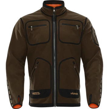 Härkila Kamko Fleece pulóver (Hunting green/Orange blaze)